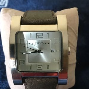 Kenneth Cole Brown Leather Men’s Watch